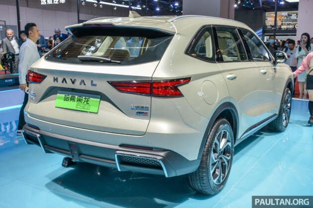Great Wall Motor Haval B07 and A07 debut in Shanghai - PHEV SUVs; up to 100 km EV range, 279 PS, 585 Nm 3