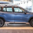 2023 Subaru Forester facelift launched in Malaysia – EyeSight ADAS on all four variants; from RM174k OTR