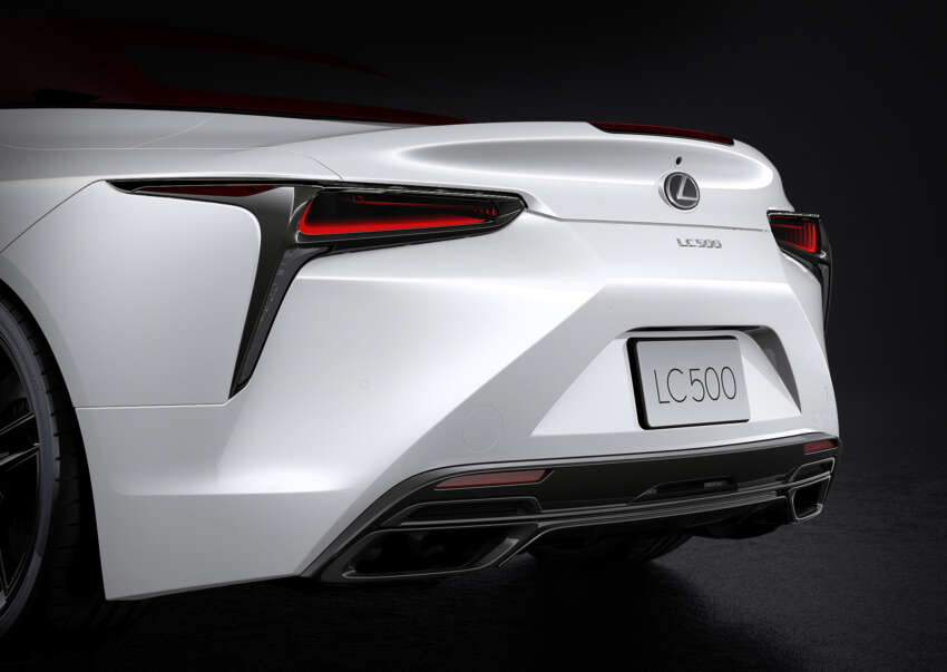 2024 Lexus LC swaps out touchpad for touchscreen – equipment, chassis updates; Ultimate Edition added 1602630