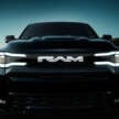 2025 Ram 1500 REV debuts at NYIAS – up to 229 kWh battery, 805 km EV range; dual-motor 663 PS, 841 Nm