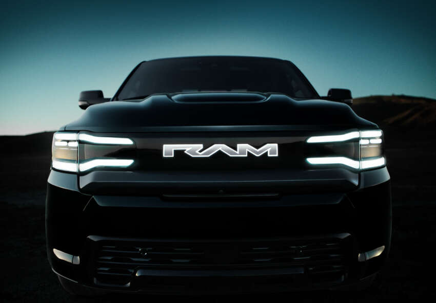 2025 Ram 1500 REV debuts at NYIAS – up to 229 kWh battery, 805 km EV range; dual-motor 663 PS, 841 Nm 1600138