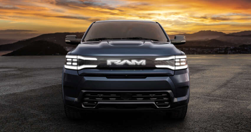 2025 Ram 1500 REV debuts at NYIAS – up to 229 kWh battery, 805 km EV range; dual-motor 663 PS, 841 Nm 1600137