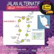 JKR sediakan panduan jalan alternatif bagi zon utara, selatan, tengah dan timur sempena sambutan Aidilfitri