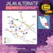 JKR sediakan panduan jalan alternatif bagi zon utara, selatan, tengah dan timur sempena sambutan Aidilfitri