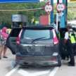 MPV crashes into Bentong toll barrier after occupants pass out due to carbon monoxide poisoning