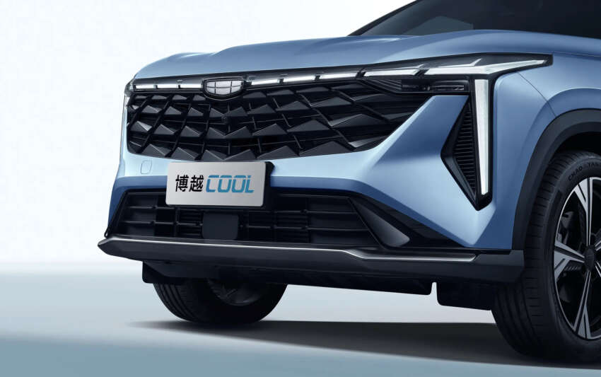Geely Boyue Cool revealed in China – sized close to the Proton X70; 1.5T, 7DCT; Starburst Vision design 1599027
