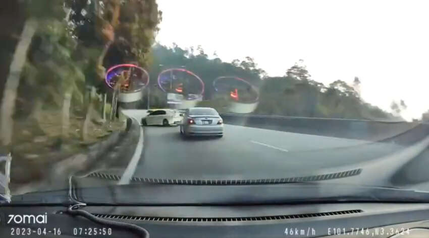 Honda Civic crashes on Genting Highlands road – be courteous to others, take the hard driving to the track 1604075