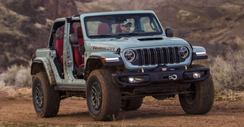 2024 Jeep Wrangler – improved off-roading capability, plus side curtain airbags, forward collision warning 1600342