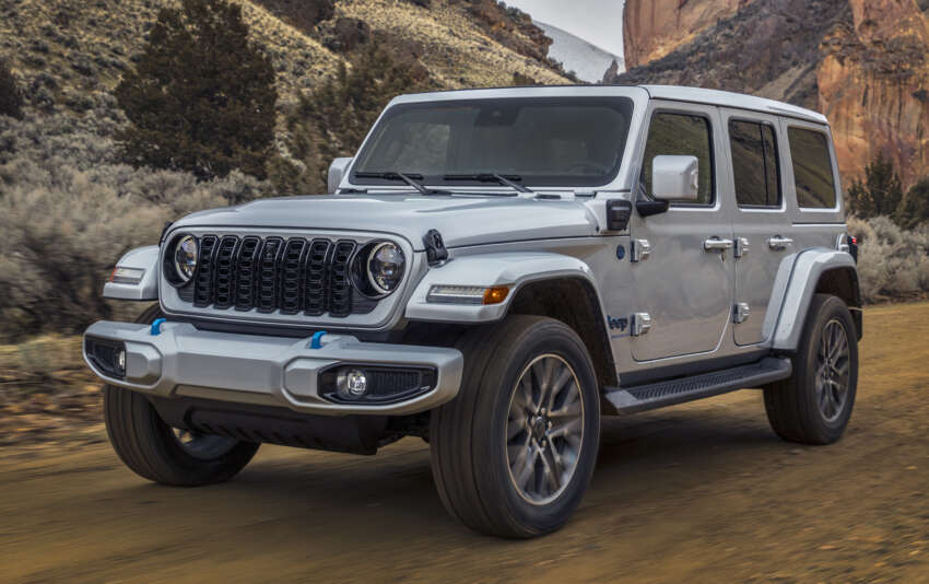 2024 Jeep Wrangler – improved off-roading capability, plus side curtain airbags, forward collision warning 1600387