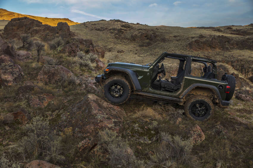 2024 Jeep Wrangler – improved off-roading capability, plus side curtain airbags, forward collision warning 1600419