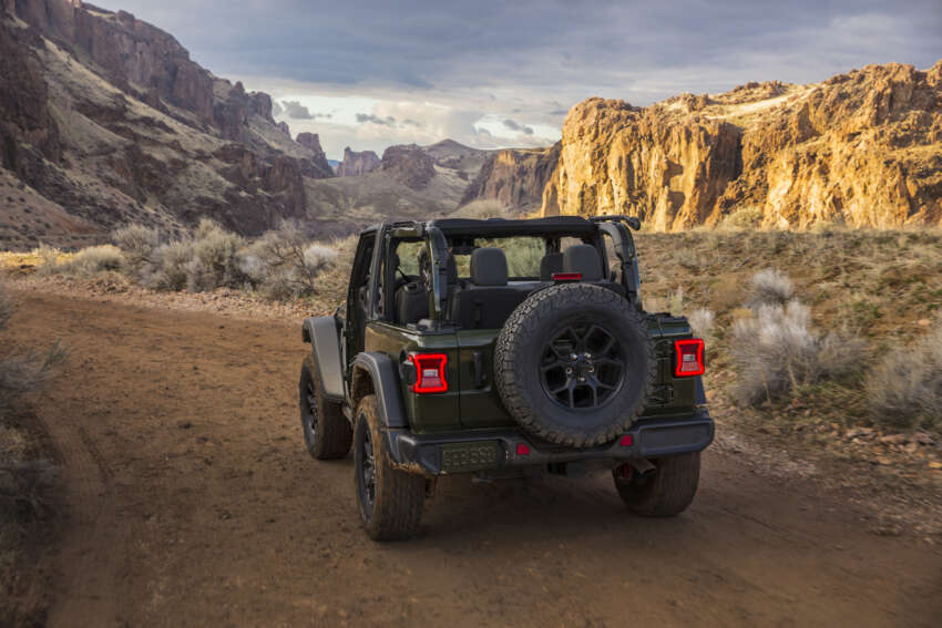 2024 Jeep Wrangler – improved off-roading capability, plus side curtain airbags, forward collision warning 1600423