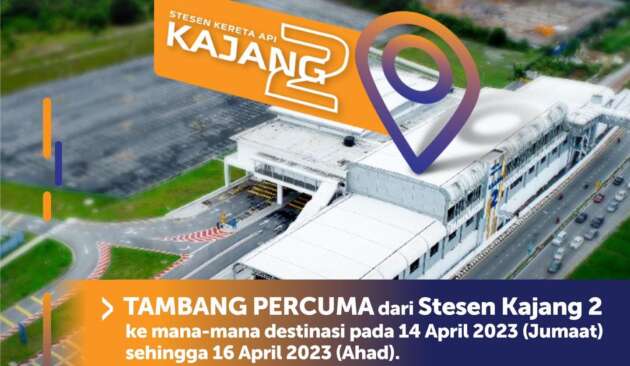 Free KTM rides from new Kajang 2 station till Sunday 2