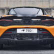 McLaren 750S Coupé, Spider debut with 750 PS, 800 Nm 4.0L V8 – 30 kg lighter than 720S, 0-100 in 2.8 s