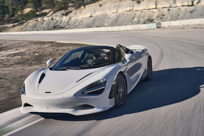 McLaren 750S Coupé, Spider debut with 750 PS, 800 Nm 4.0L V8 – 30 kg lighter than 720S, 0-100 in 2.8 s 1606548
