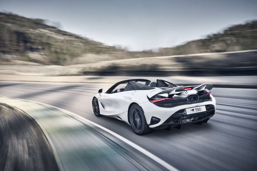 McLaren 750S Coupé, Spider debut with 750 PS, 800 Nm 4.0L V8 – 30 kg lighter than 720S, 0-100 in 2.8 s 1606587