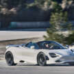 McLaren 750S Coupé, Spider debut with 750 PS, 800 Nm 4.0L V8 – 30 kg lighter than 720S, 0-100 in 2.8 s