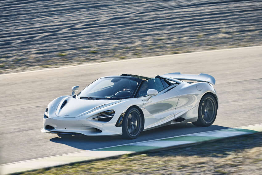 McLaren 750S Coupé, Spider debut with 750 PS, 800 Nm 4.0L V8 – 30 kg lighter than 720S, 0-100 in 2.8 s 1606543