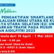 PLUS aktifkan laluan Smartlane di Persimpangan Senai Utara ke Persimpangan Kulai hingga 1 Mei 2023
