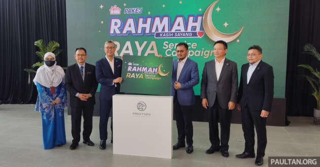 Proton Rahmah Hari Raya service campaign – free 40-point safety check, RM150 for service, until May 31