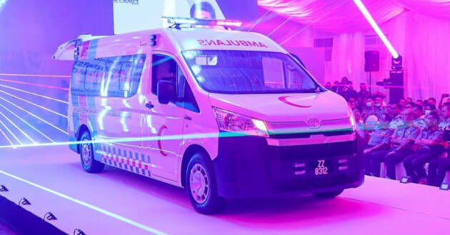 Sixth-gen Toyota Hiace chosen by defence ministry to serve as ambulance – armed forces receive 50 units