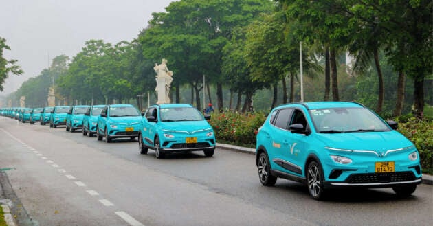 Green SM launches pure EV taxi service in Vietnam – 500 units of VinFast VF e34, 100 units of VF8 deployed