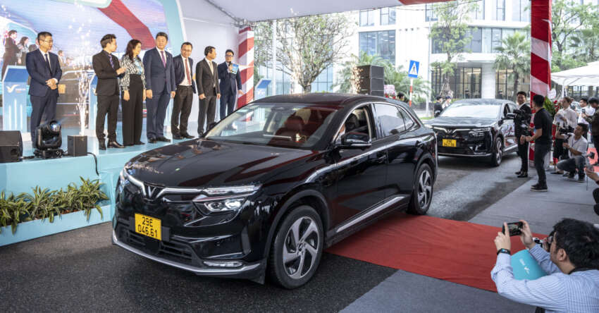 Green SM launches pure EV taxi service in Vietnam – 500 units of VinFast VF e34, 100 units of VF8 deployed 1604317