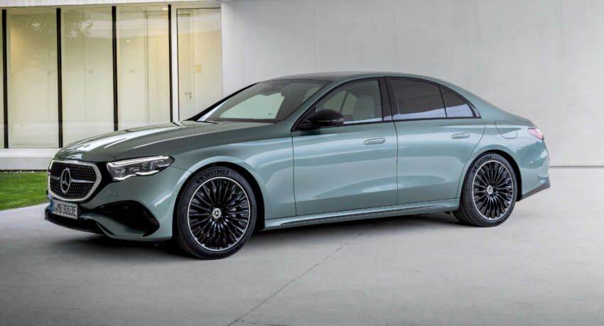2024 Mercedes-Benz E-Class W214 – mild-hybrids, PHEVs up to 115 km EV range; MBUX Superscreen 1606060