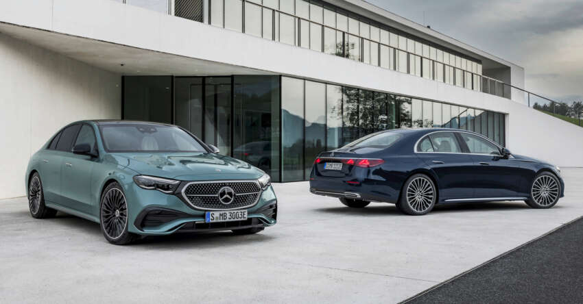 2024 Mercedes-Benz E-Class W214 – mild-hybrids, PHEVs up to 115 km EV range; MBUX Superscreen 1606077
