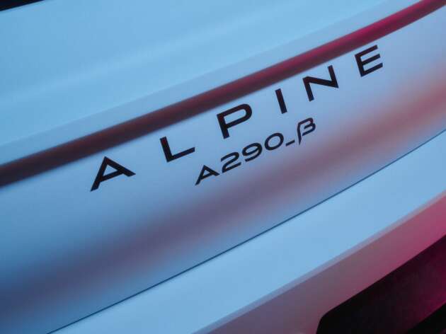 Alpine A290 Beta hatch teased – a faster Renault 5?