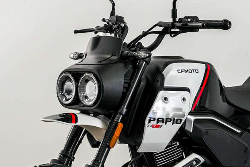 CFMoto Papio XO-1, X0-2 diperkenal – minibike 125 cc 1603995