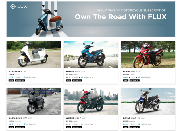 Flux Malaysia launches bike subscription service