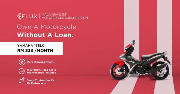 Buy a motorcycle without taking up a loan or paying cash upfront, with FLUX Motorcycle Subscription