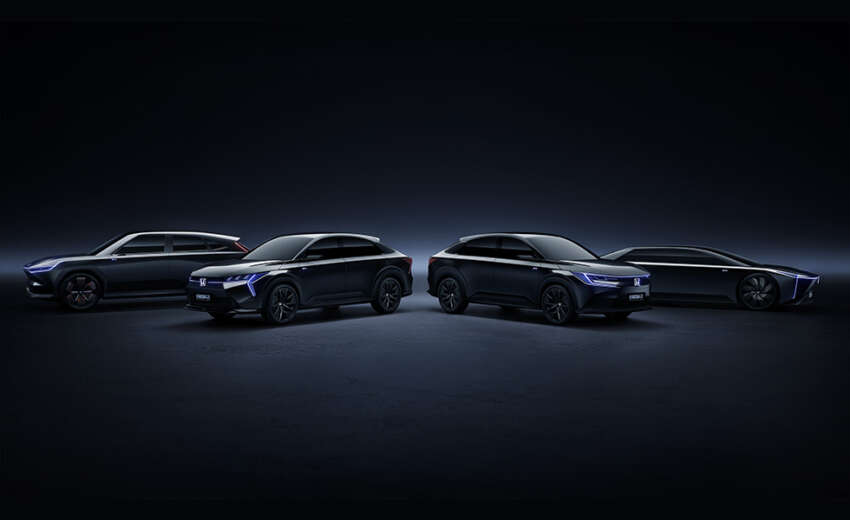Honda e:NS2 Prototype, e:NP2 Prototype, e:N SUV – EV trio make their debut in Auto Shanghai 2023 1604612