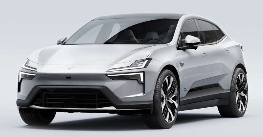 2024 Polestar 4 EV debuts – 102 kWh battery for up to 600 km range WLTP; quickest production model yet 1604487