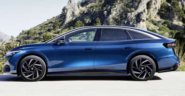 Volkswagen ID.7 EV flagship fastback with new-generation 286 PS drivetrain, up to 700 km range WLTP