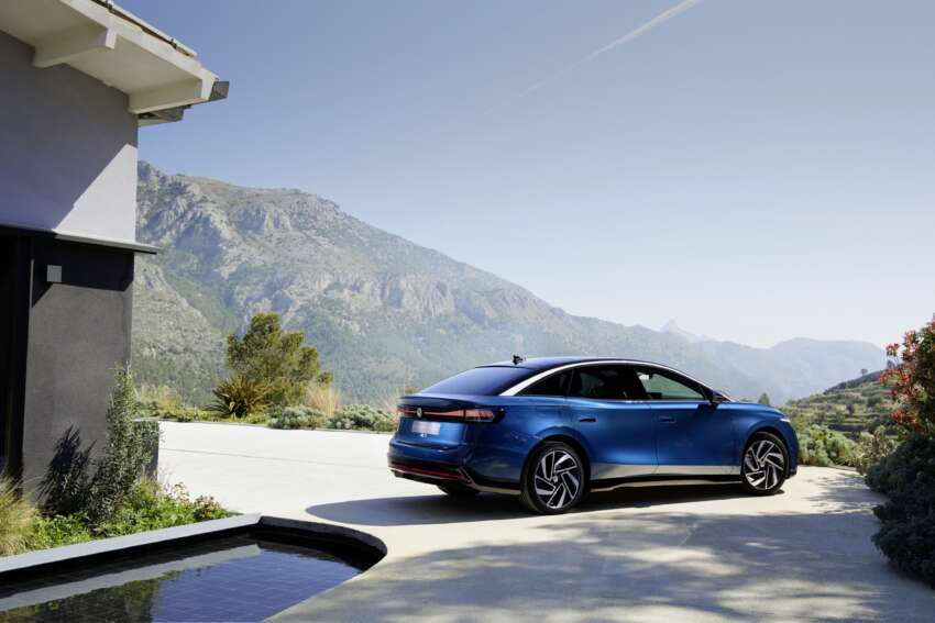 Volkswagen ID.7 EV flagship fastback with new-generation 286 PS drivetrain, up to 700 km range WLTP 1604758