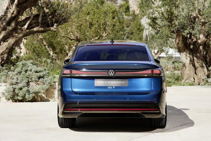 Volkswagen ID.7 EV flagship fastback with new-generation 286 PS drivetrain, up to 700 km range WLTP 1604766