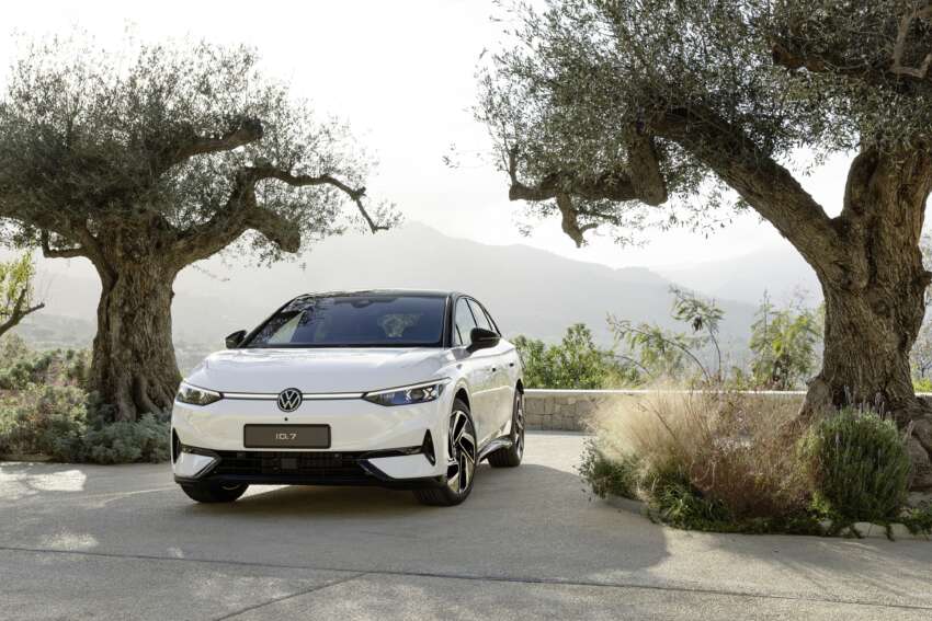 Volkswagen ID.7 EV flagship fastback with new-generation 286 PS drivetrain, up to 700 km range WLTP 1604829