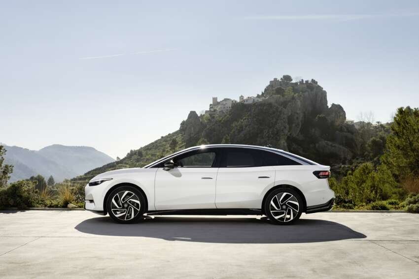 Volkswagen ID.7 EV flagship fastback with new-generation 286 PS drivetrain, up to 700 km range WLTP 1604823