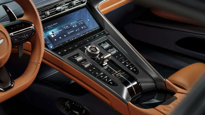 Aston Martin DB12 debuts – 680 PS/800 Nm V8, 0-96 km/h in 3.5s, 323 km/h; all-new in-house infotainment 1618576