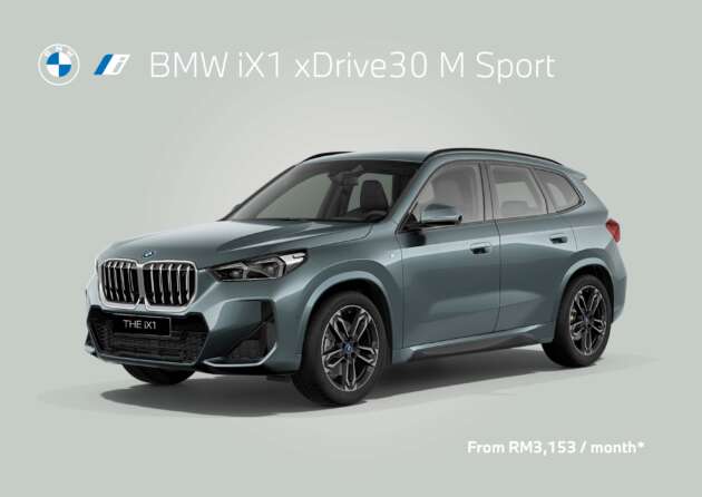 2023 BMW iX1 xDrive30 M Sport launched in Malaysia – 313 PS, 64.7 kWh, 440 km EV range; from RM272k