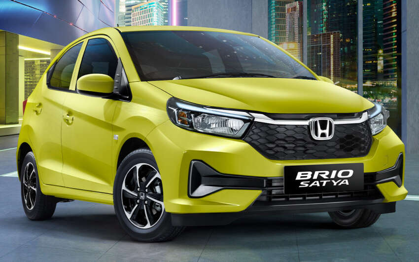 2023 Honda Brio facelift launched in Indonesia – same 1.2L NA, 5MT, CVT; revised styling, kit; from RM50k 1610394