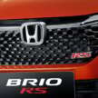 Honda Brio facelift 2023 muncul di Indonesia – RM50k-RM74k, masih 2-beg udara & tiada VSA, 1.2L i-VTEC