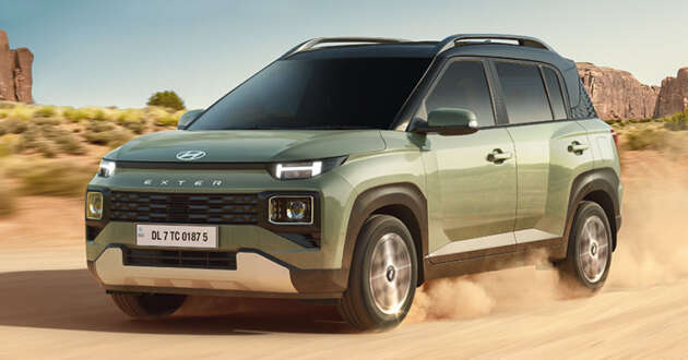 Hyundai Exter untuk pasaran India didedah – SUV pesaing Tata Punch, Renault Kiger, Nissan Magnite