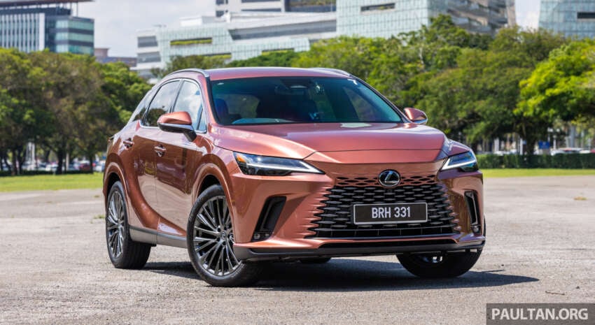 2023 Lexus RX 350 Luxury in Malaysia – 2.4T AWD with 279 PS and 430 Nm; AEB, ACC; priced from RM469k 1614775