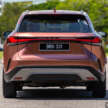 2023 Lexus RX 350 Luxury in Malaysia – 2.4T AWD with 279 PS and 430 Nm; AEB, ACC; priced from RM469k