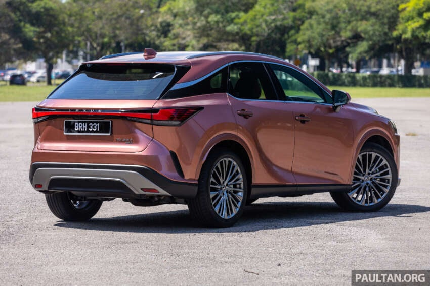 2023 Lexus RX 350 Luxury in Malaysia – 2.4T AWD with 279 PS and 430 Nm; AEB, ACC; priced from RM469k 1614785