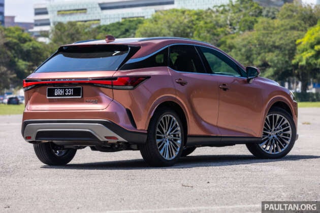 2023 Lexus RX 350 Luxury in Malaysia – 2.4T AWD with 279 PS and 430 Nm; AEB, ACC; priced from RM469k