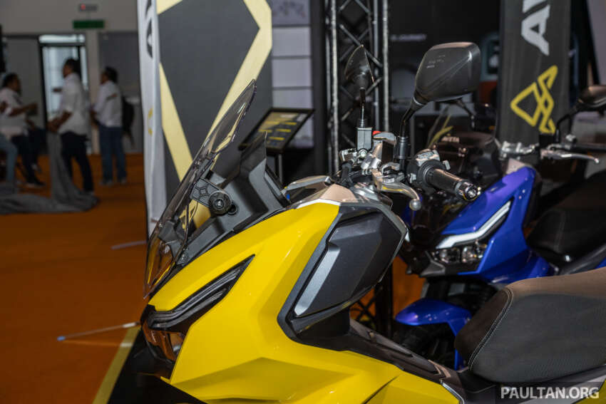 2023 Aveta VADV150 smart hybrid scooter at Malaysia Autoshow – with digital video recorder, RM13,980 1609459