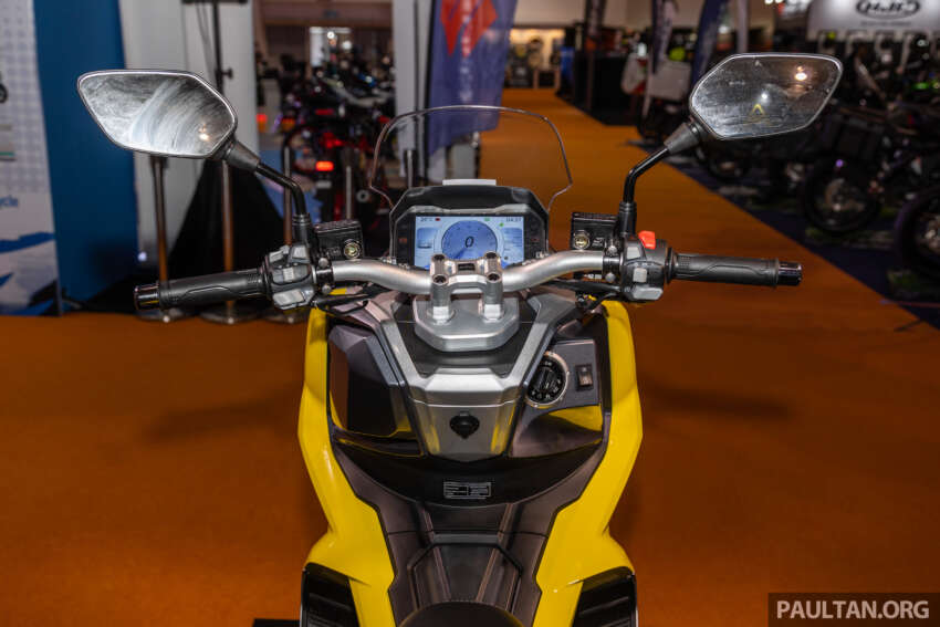 2023 Aveta VADV150 smart hybrid scooter at Malaysia Autoshow – with digital video recorder, RM13,980 1609472